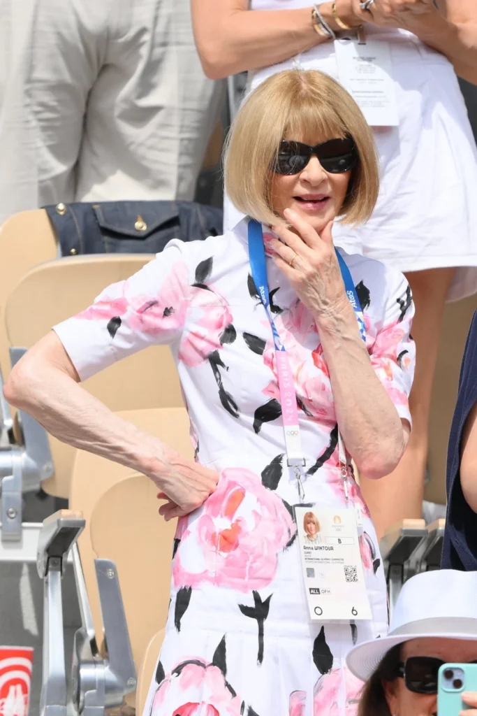 Top 5 High Fashion Moments at the Paris Olympics 2024 9 Anna Wintour Paris Olympics