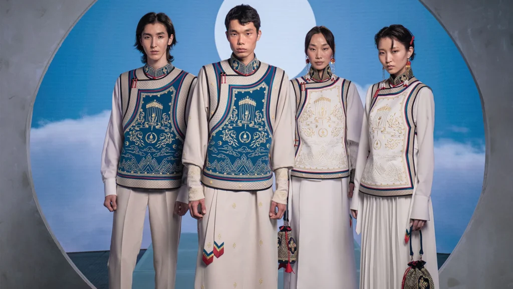 Top 5 High Fashion Moments at the Paris Olympics 2024 7 Team Mongolia uniforms Olympics 2024