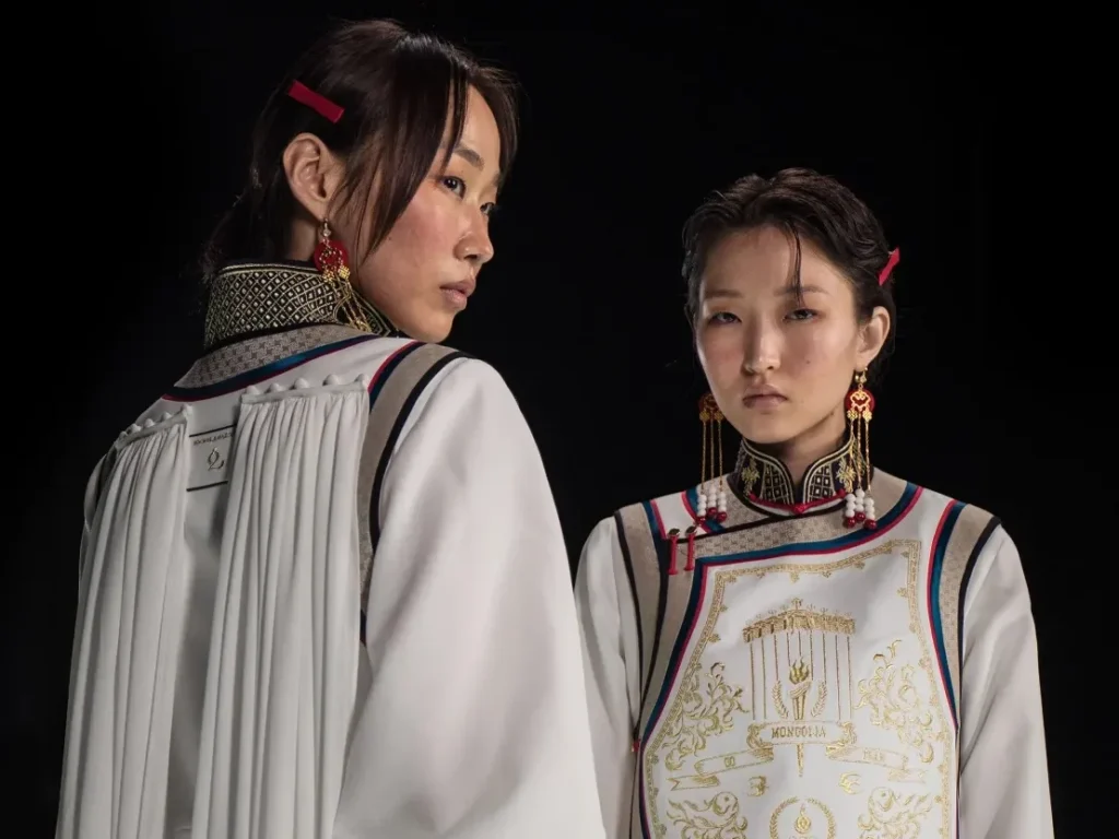 Top 5 High Fashion Moments at the Paris Olympics 2024 8 Team Mongolia Paris olympics