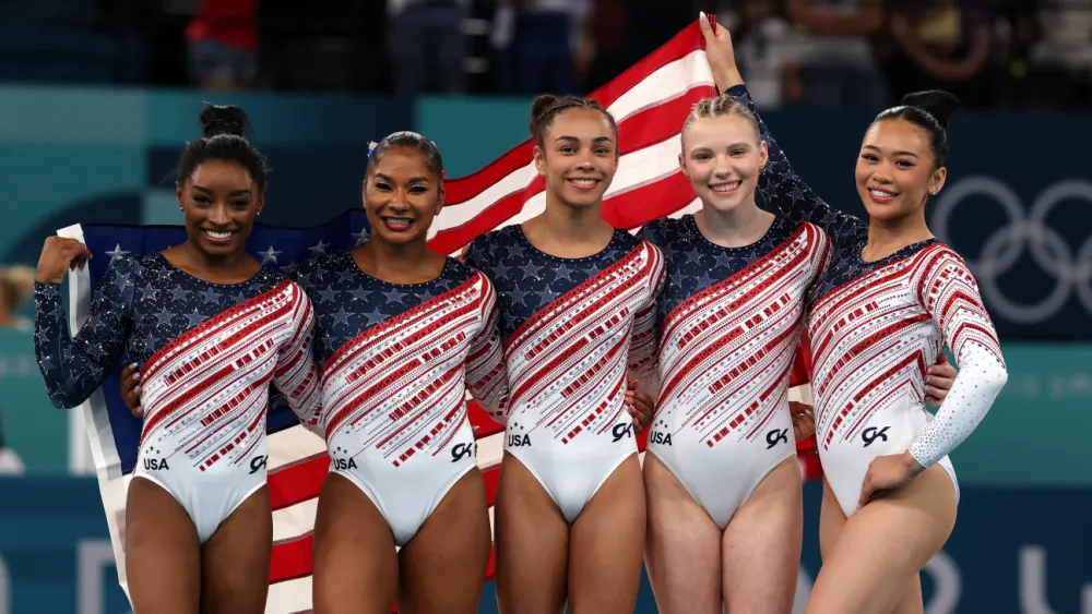 Top 5 High Fashion Moments at the Paris Olympics 2024 4 Team USA Gymnastics Olympics 2024