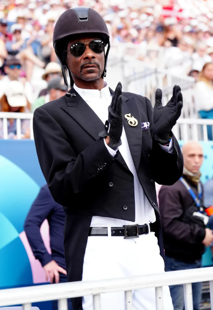 Top 5 High Fashion Moments at the Paris Olympics 2024 5 Snoop Dogg equestrian outfit Olympics 2024