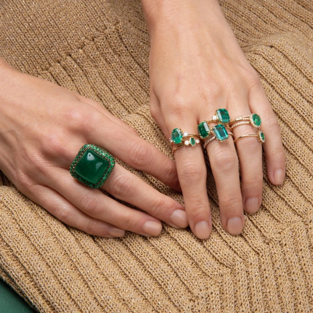 Gemfields & Eshli Fine Jewelry unite to celebrate the timeless beauty of Zambian Emeralds 4 Eshli Fine Jewelry X Gemfields collection
