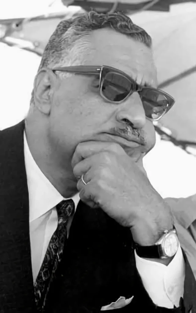 Egypt president Gamal Naseer