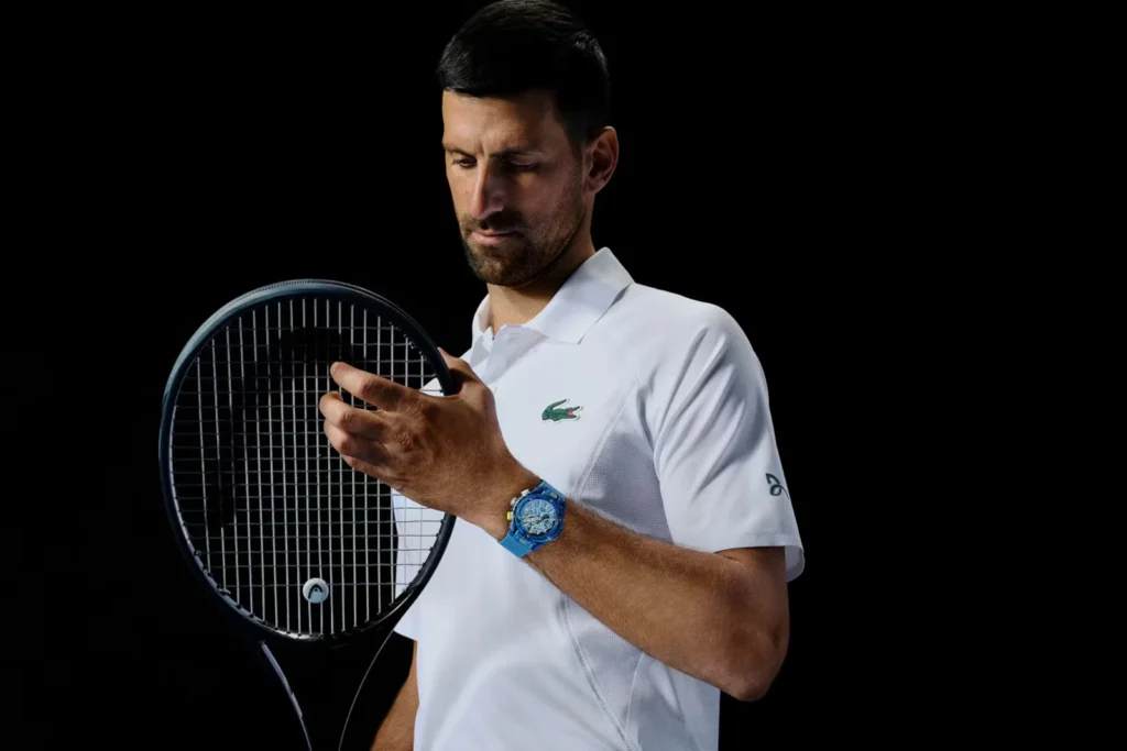 Serbian tennis player Novak Djokovic joins hands with Hublot for Big Bang Unico 2 Hublot Novak Djokovic Big Bang Unico