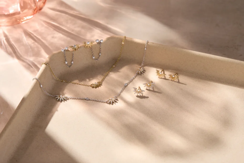 Tennis star Paula Badosa collaborates with The 1916 Company on a line of stylish, fashion-forward jewelry 4 Aces by Paula Badosa
