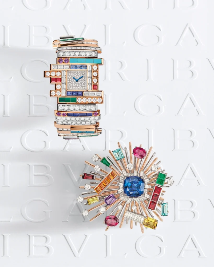 Bvlgari has released Polychroma, a collection with over 600 one-of-a-kind jewelry pieces 4 Bvlgari 2025 Gioco di Forme e Colori Secret Watch