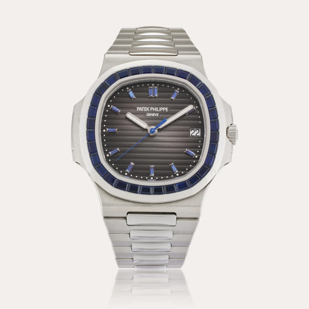 Al Capone’s diamond-encrusted Patek Philippe watch is up for grabs at Sotheby’s! 6 Patek Philippe Reference 5711-111P-001 Nautilus