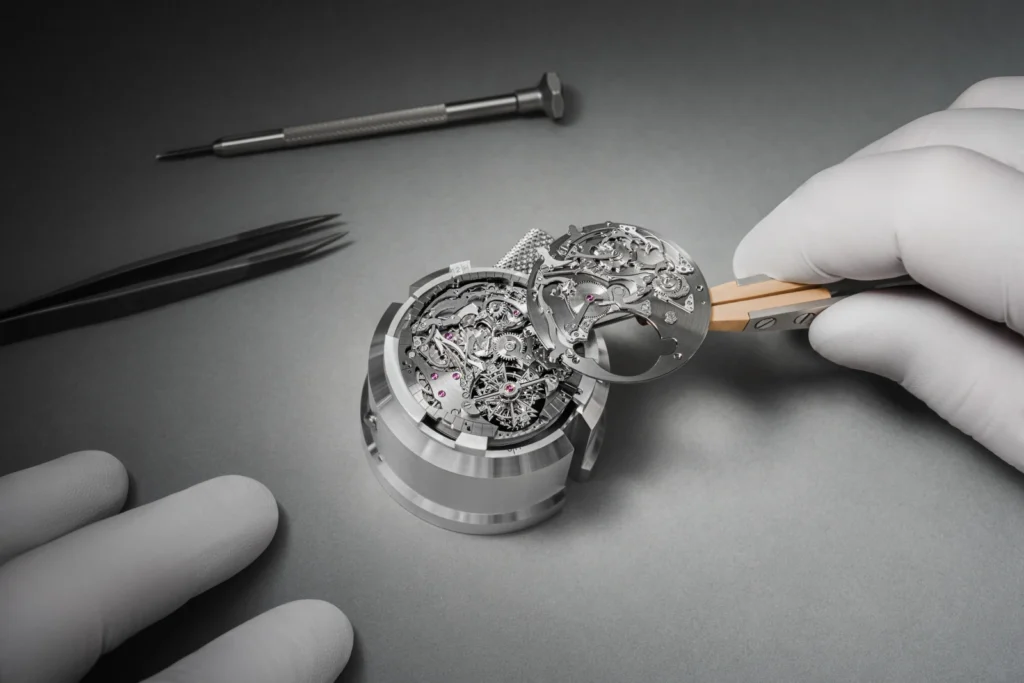 Vacheron Constantin adds a minute repeater to its Overseas Line, introducing a grand complication in a sporty titanium case 2 Vacheron Constantin Overseas Grand Complication Openface