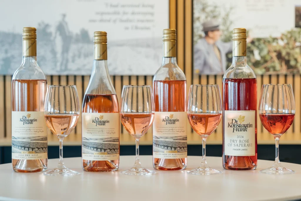 It’s Blushing Season for Rosé Wines! Try Our List of 5. 4 Dr Konstantin Frank Rose Wines