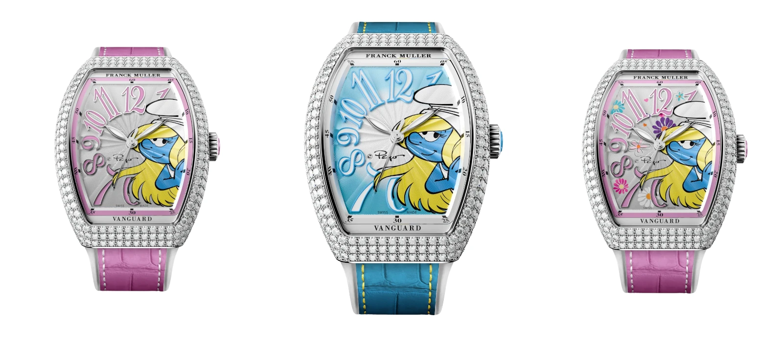 Franck Muller Vanguard Smurfette