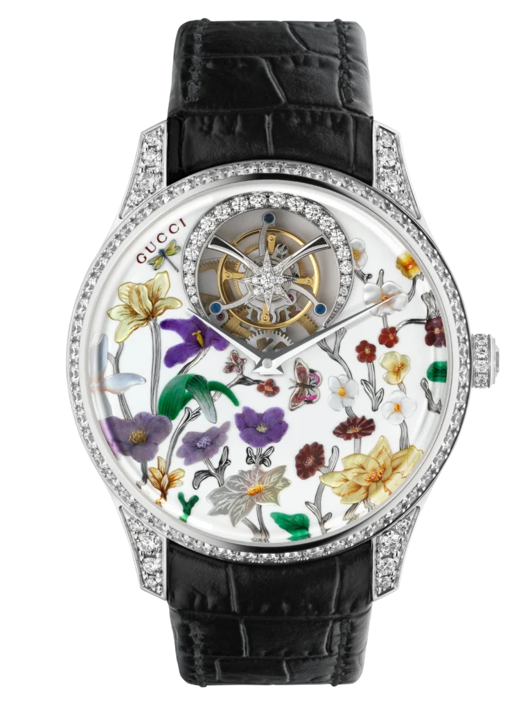 Gucci unveils 2025 High Jewelry & Watchmaking collections featuring Labirinti, Horsebit & Marina chain designs 8 Gucci High watchmaking 2025