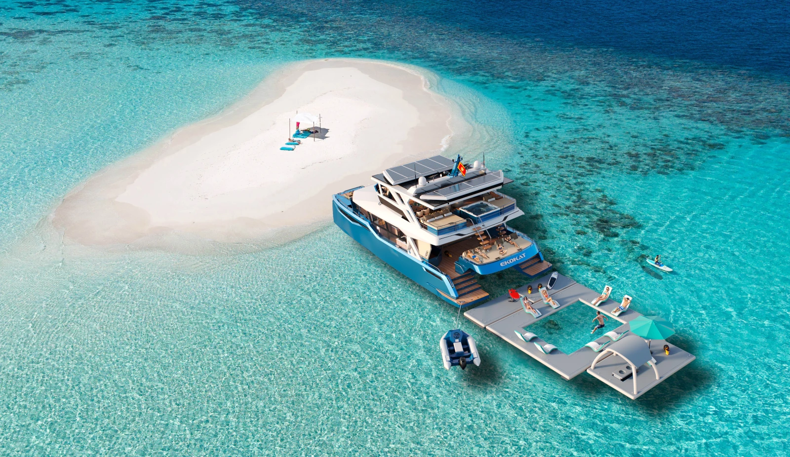 EkoKat 62 power catamaran