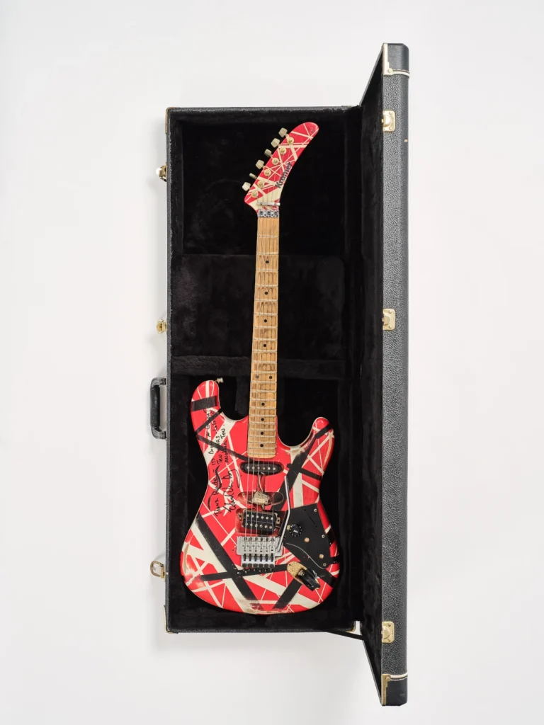 Eddie Van Halen Iconic 1982 Kramer Electric Guitar
