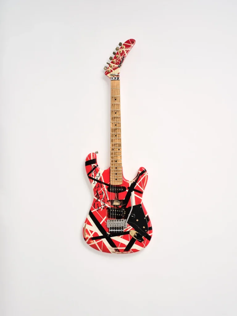 Eddie Van Halen Iconic 1982 Kramer Electric Guitar