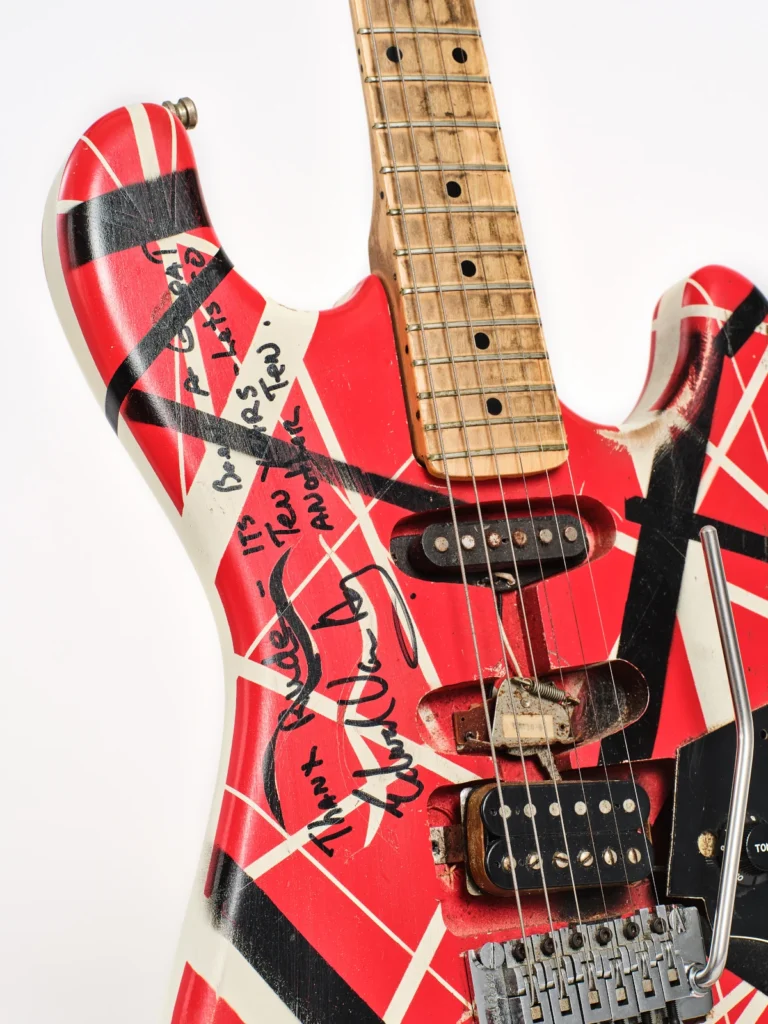 Eddie Van Halen Iconic 1982 Kramer Electric Guitar
