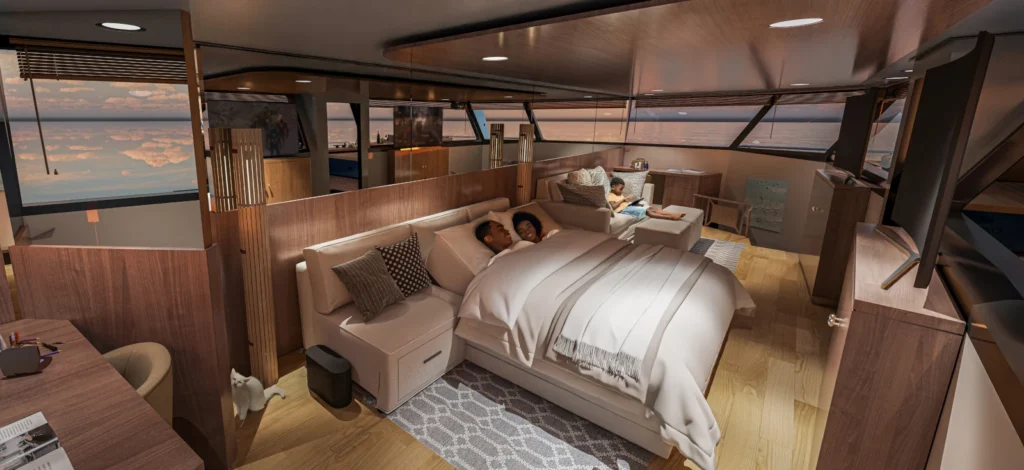 EkoKat Yachts International unveils the EkoKat 62, a 60-foot project redefining superyacht expectations 4 EkoKat 62 power catamaran