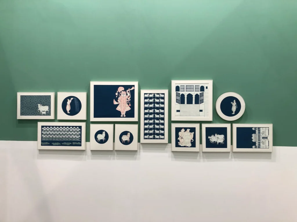 Modern Pichwai artworks