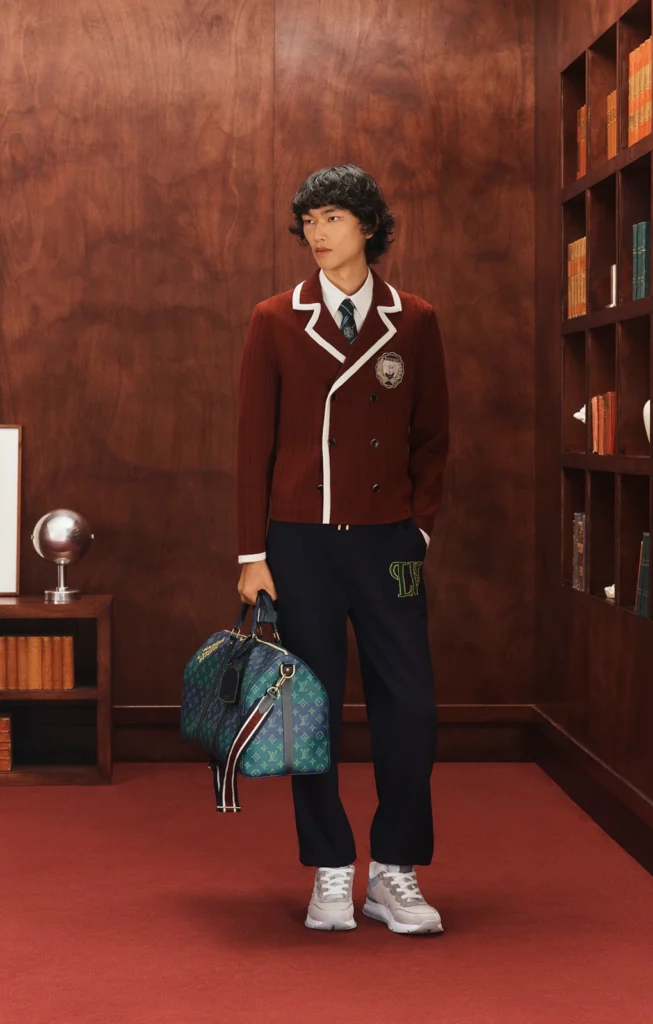Louis Vuitton revisits Ivy League codes for Fall 2026 men’s collection 2 Louis Vuitton Fall 2026