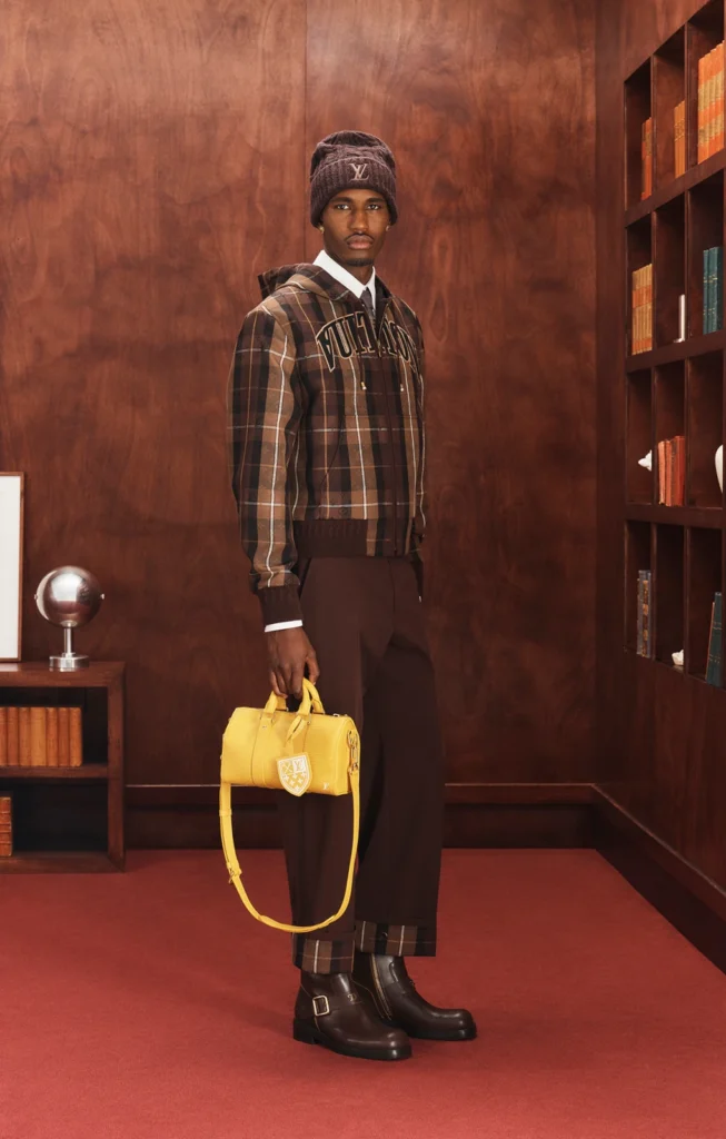 Louis Vuitton revisits Ivy League codes for Fall 2026 men’s collection 8 Louis Vuitton Fall 2026