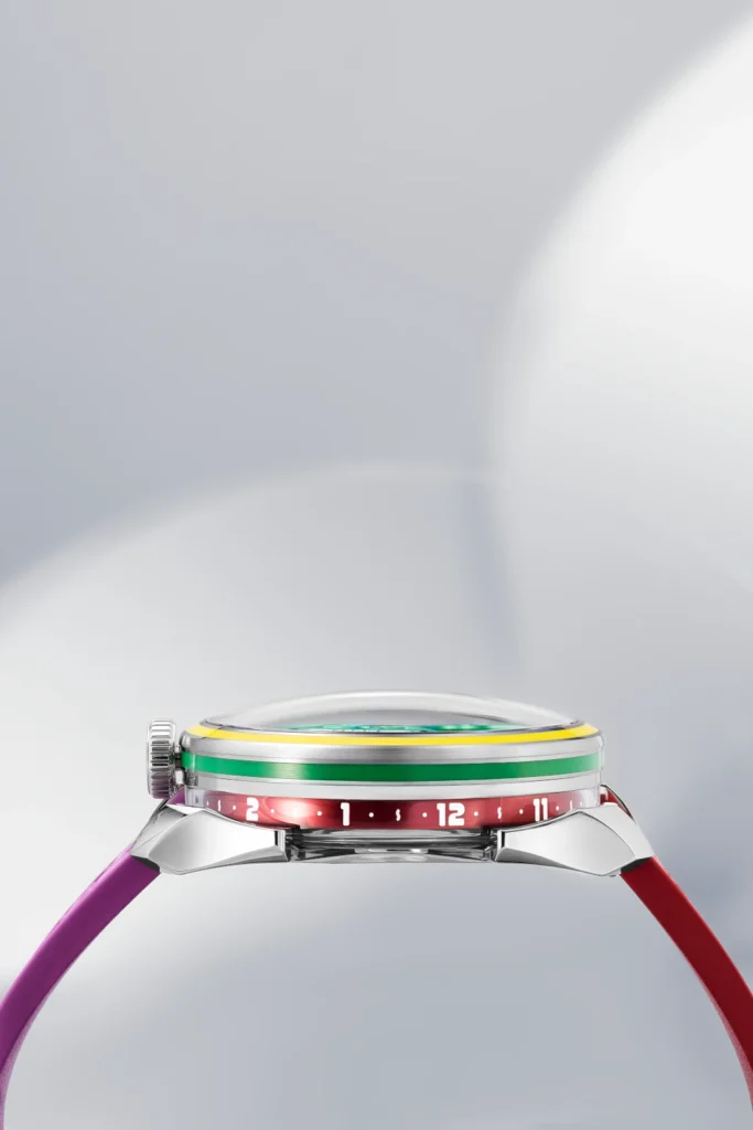This latest M.A.D.Edition watch is a joyful piece to uplift your day! 2 MAD Editions X Yinka Ilori