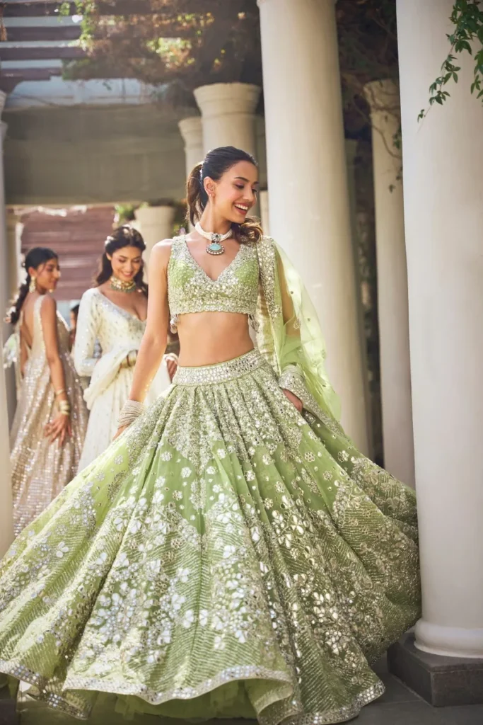 Abhinav Mishra Bridal Lehenga