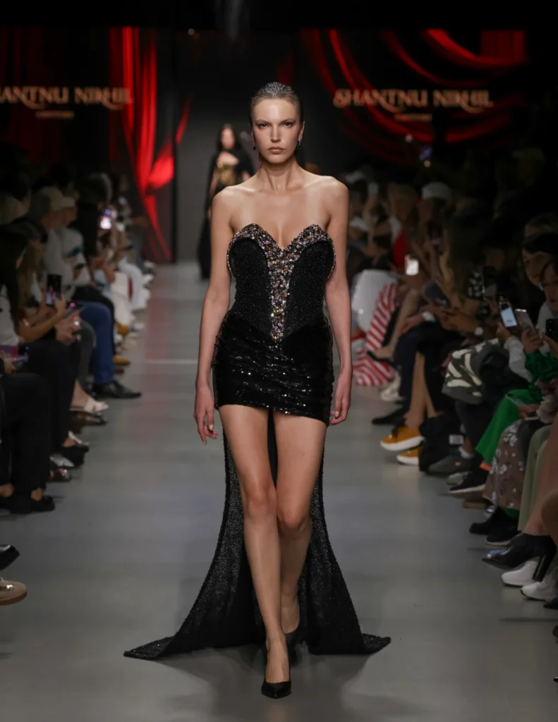 Shantnu & Nikhil debut womenswear couture in Moscow with Armouré, channeling 1930s sensuality & modern defiance 3 Shantnu & Nikhil Moscow Fashion Week