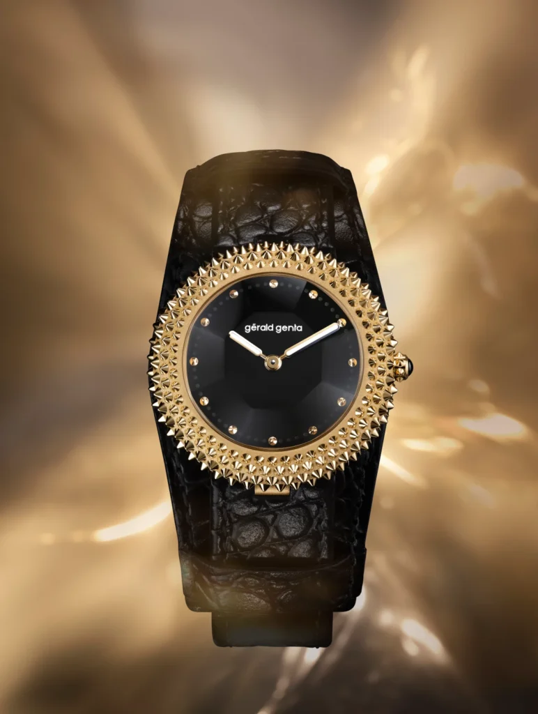 Gerald Genta Oursin Black Onyx