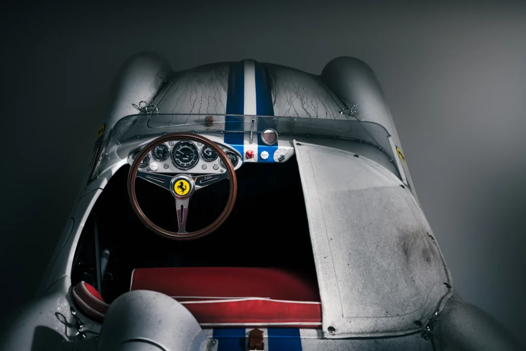 Hedley Studios hand-builds Ferrari Testa Rossa J ‘Lucybelle II’ as a rare, weathered tribute to the 1958 Le Mans legend 4 Hedley Studios Lucybelle II