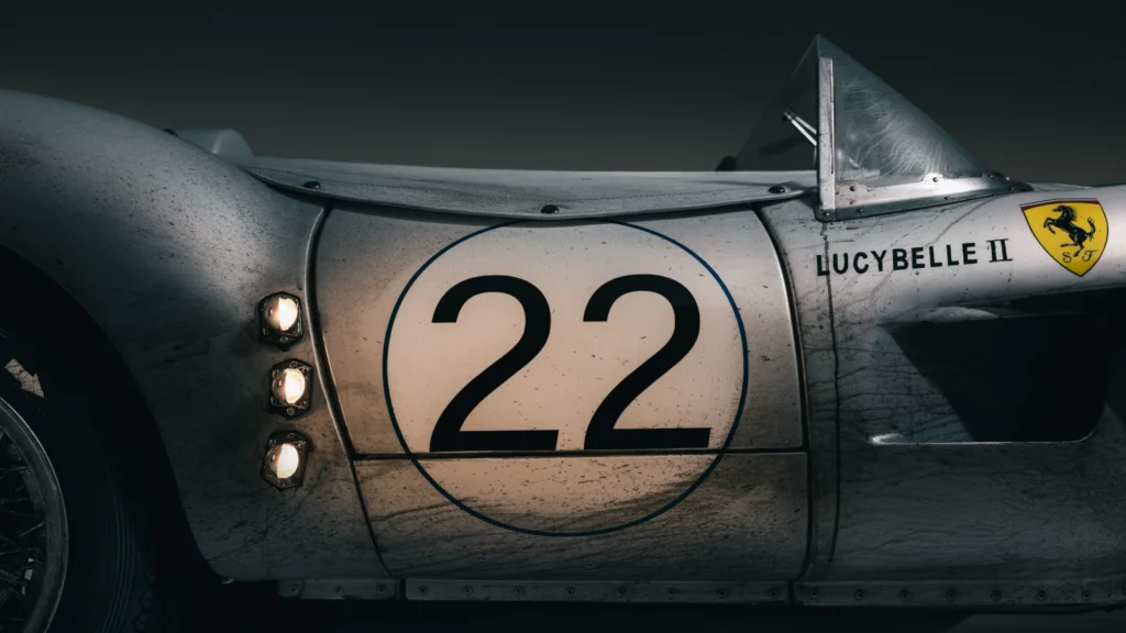 Hedley Studios hand-builds Ferrari Testa Rossa J ‘Lucybelle II’ as a rare, weathered tribute to the 1958 Le Mans legend 2 Hedley Studios Lucybelle II