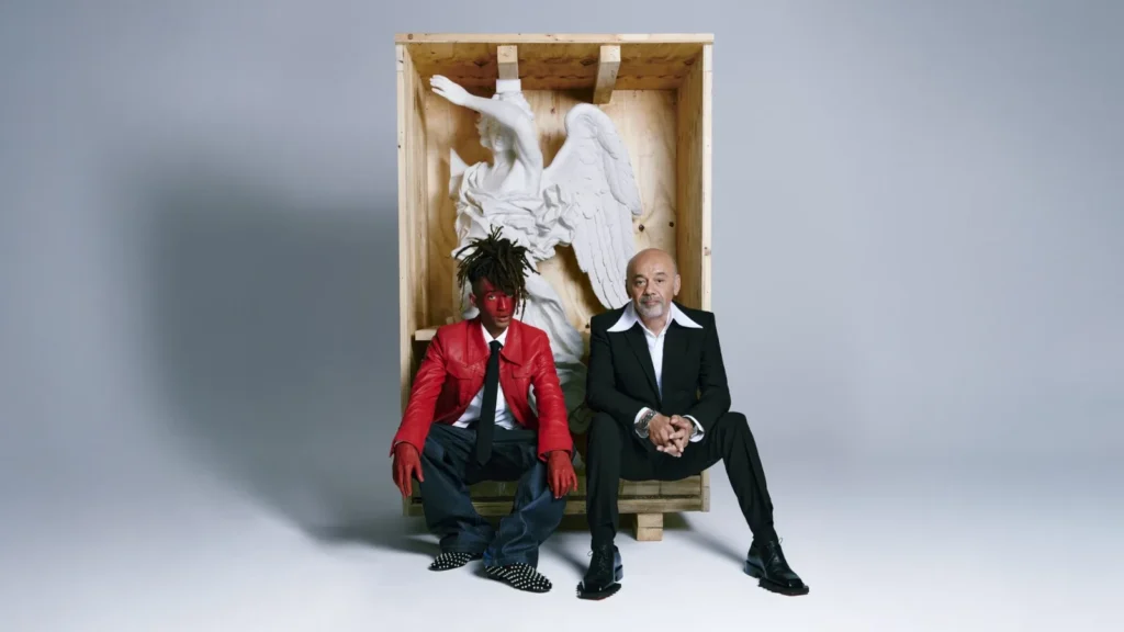 Jaden Smith and Christian Louboutin