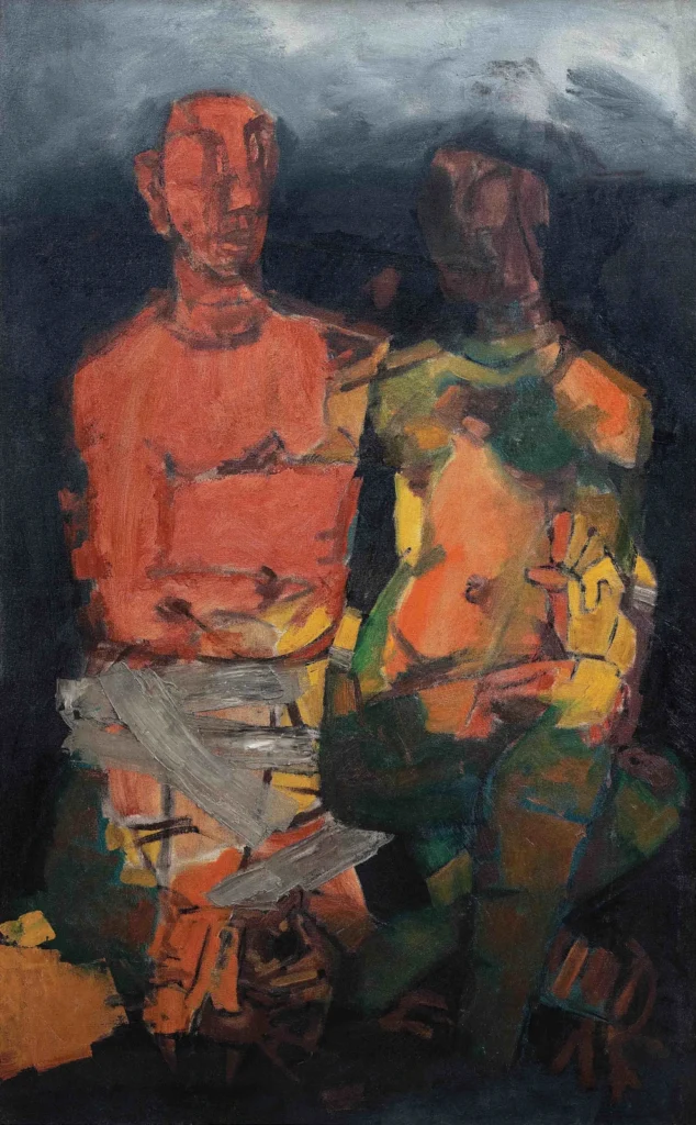 Celebrating M.F. Husain: A Modern Enigma 5 M F Husain Eternal Lovers