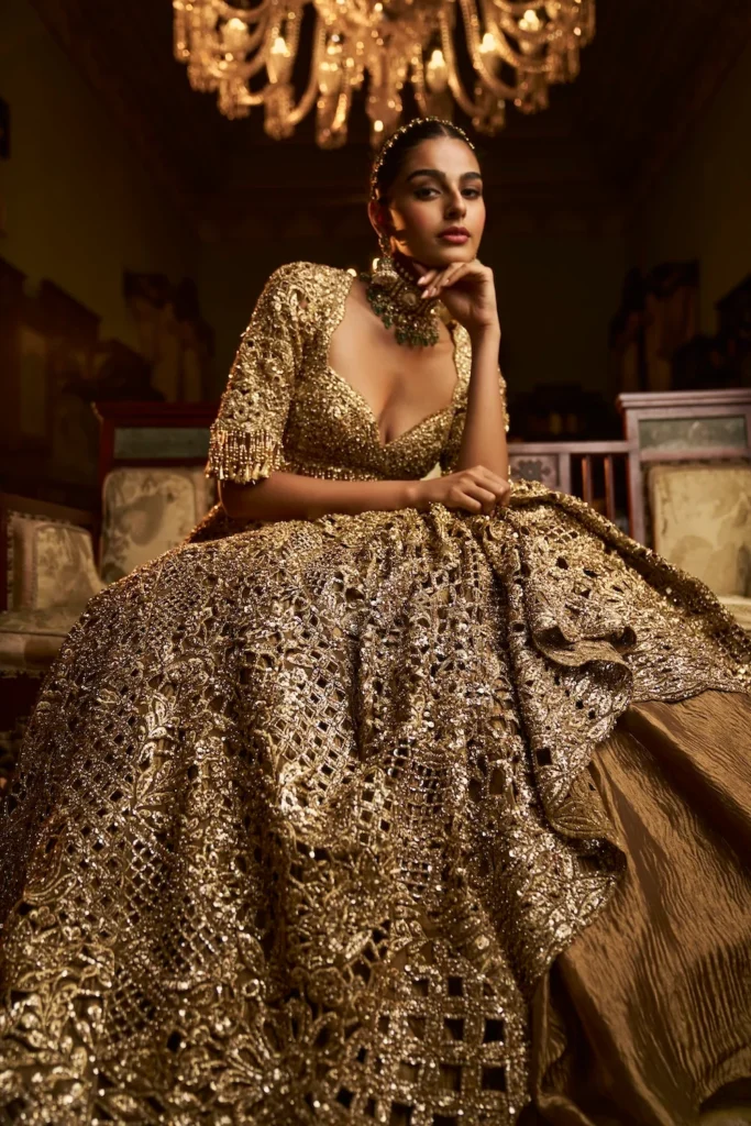 Seema Gujral Bridal Lehenga