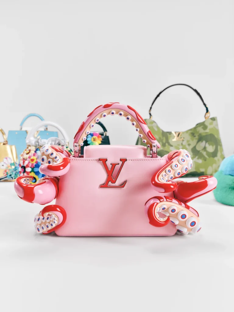 Louis Vuitton & Takashi Murakami reunite with a spellbinding Artycapucines showcase that translates artistic ingenuity into tangible design 7 Louis Vuitton X Takashi Murakami