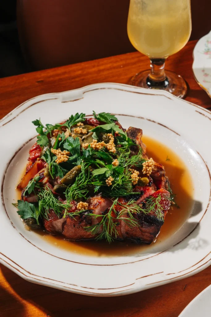 Reviving a Chicago Icon: How Chef Rob Levitt is Reimagining The Publican 5 Ham at The Publican. Image courtesy: K. Rosales Photography