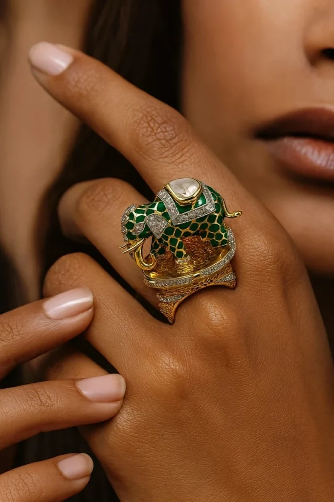 Jaipur Watch Company unveils a ring-watch hybrid inspired by Rajasthan's elephant motifs 3 Jaipur Watch Company Elephant Watch Ring