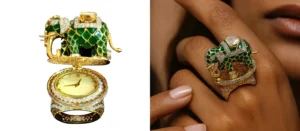 Jaipur Watch Company Elephant Watch Ring