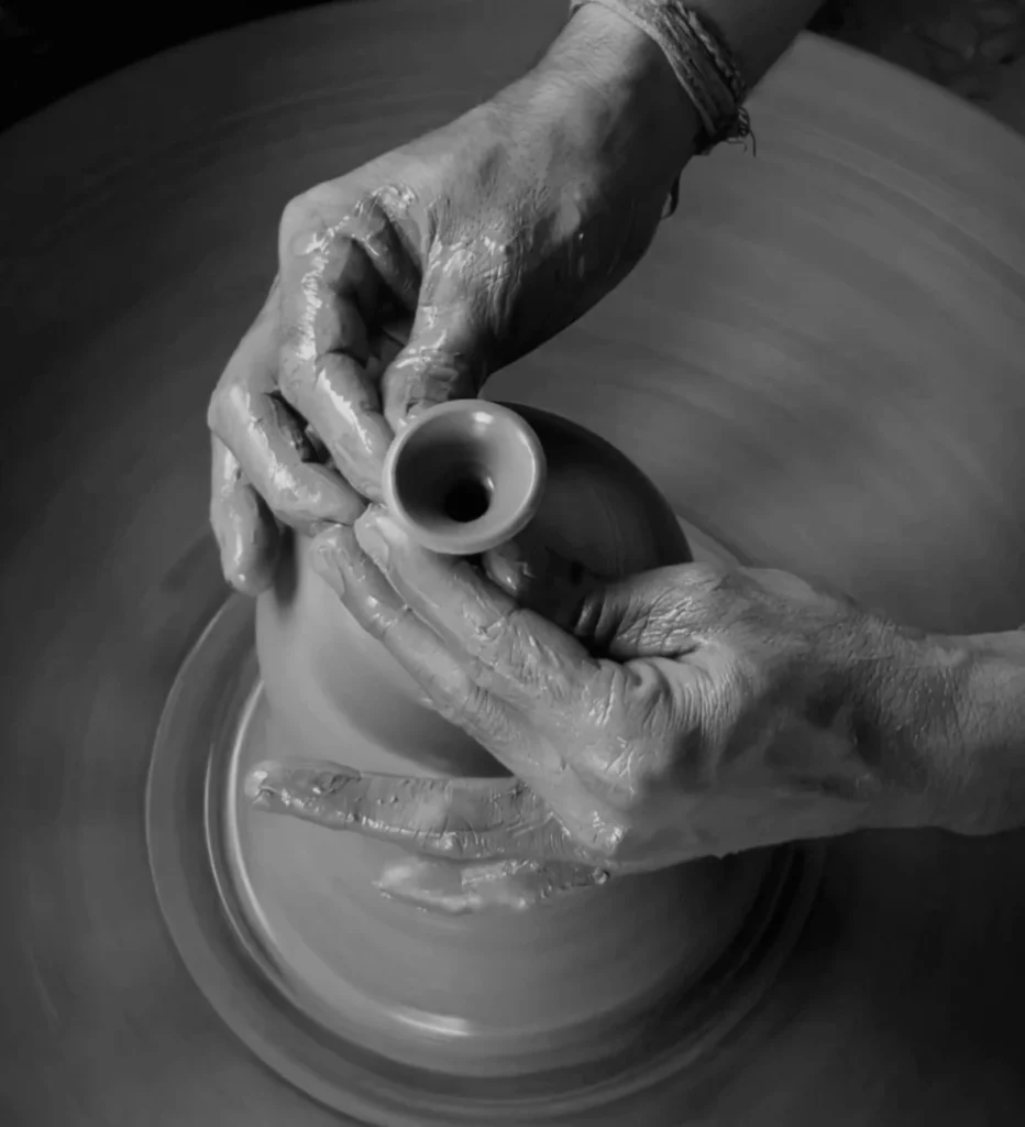 Pottery making