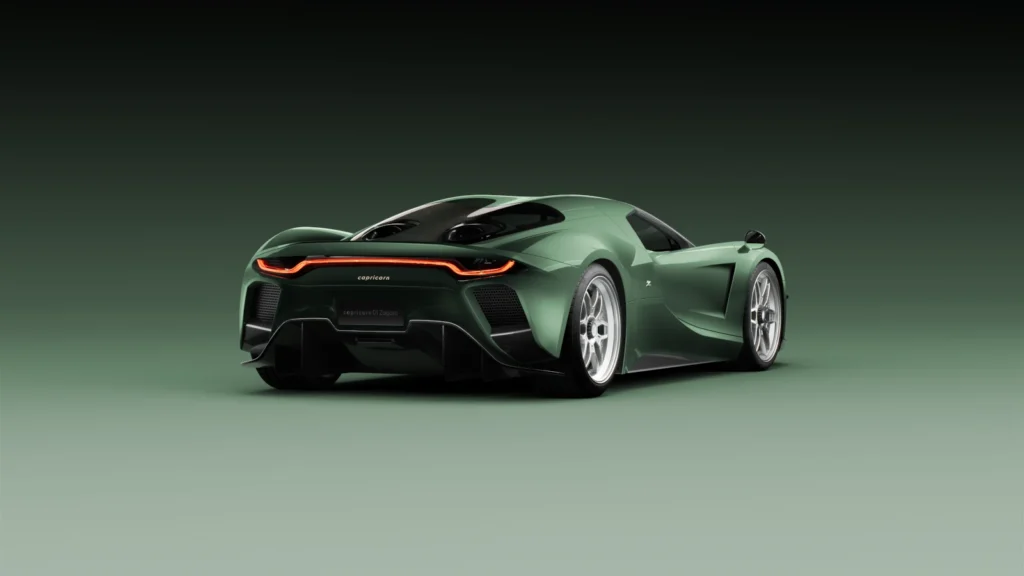 Capricorn unveils 01 Zagato, a V8-powered analog hypermachine for avid drivers 3 Capricorn 01 Zagato