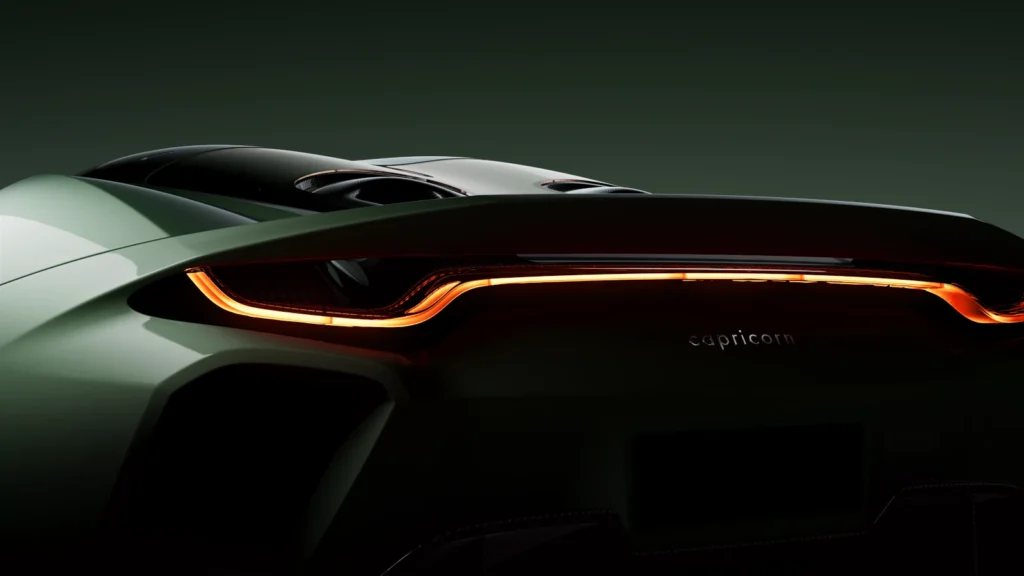 Capricorn unveils 01 Zagato, a V8-powered analog hypermachine for avid drivers 4 Capricorn 01 Zagato
