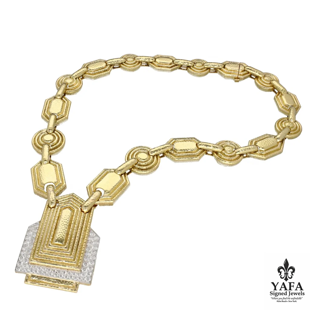 David Webb Art Deco necklace