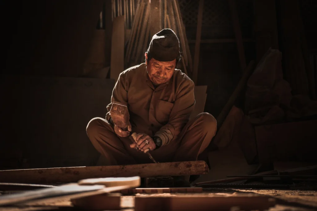 Looking for a Unique Vacation Experience? These 5 Luxury Hotels Are Listening. 1 The Dwarika's wood restoration workshop