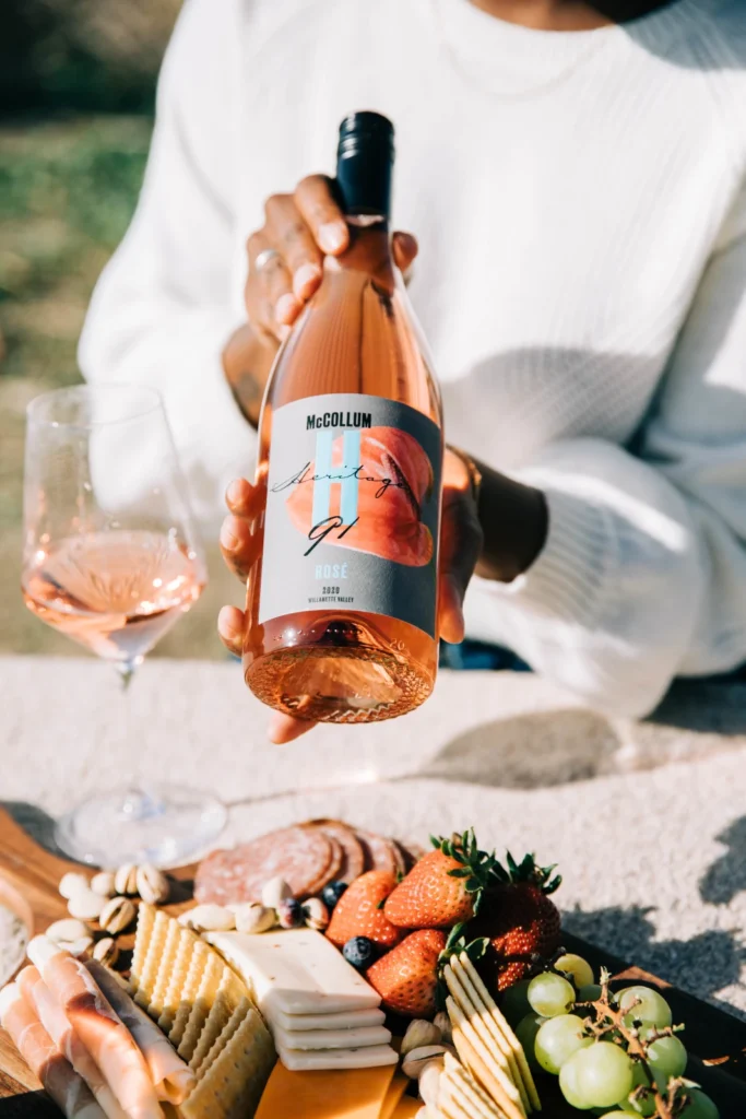 Setting Up a Festive Dinner Table? Here’s A Guide to Serving Wines by the Color 4 McCollum Rose 2020 Picnic