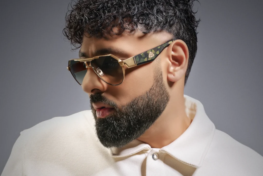 As Luxury Looks Beyond Heritage Alone, Badshah Continues to Appear on the Stage 3 Maybach X Badshah eyewear