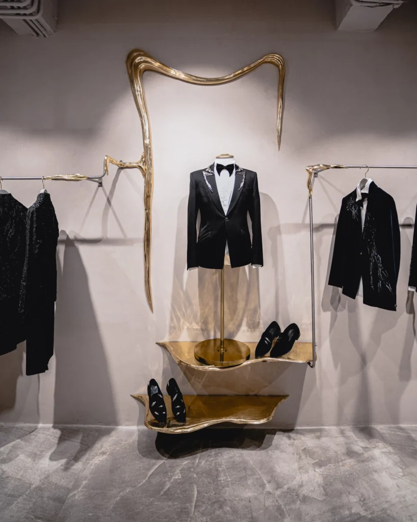Gaurav Gupta explores non-duality at Paris Couture Week, and enters a new era for menswear 16 Gaurav Gupta menswear store in DLF Emporio, New Delhi