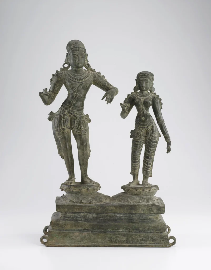 Smithsonian’s National Museum of Asian Art to return three historic bronze sculptures to India after provenance review 3 Saint Sundarar with Paravai at Smithsonian Museum