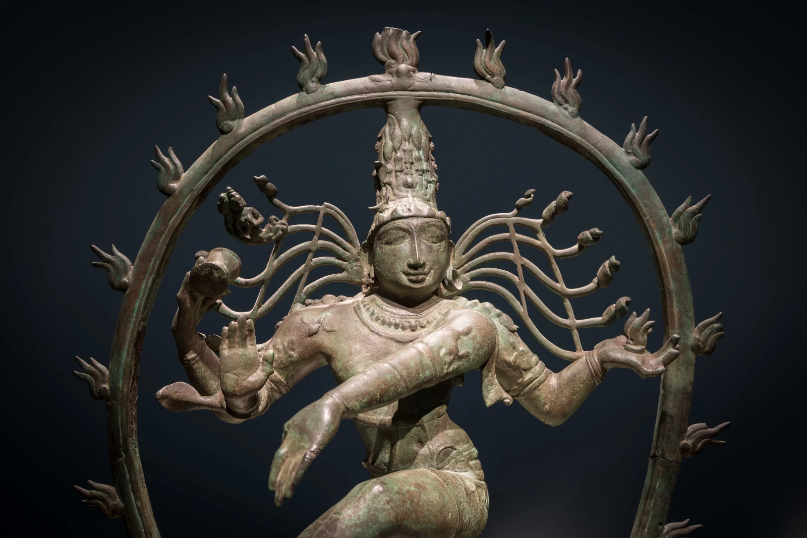 Shiva Nataraja bronze at Smithsonian Museum