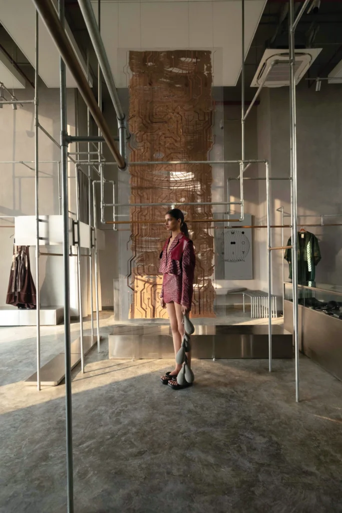 Amit Aggarwal relaunches AM:IT, transforming a decade of couture mastery into a pret label built for everyday life 3 AM:IT store in Dhan Mill, New Delhi