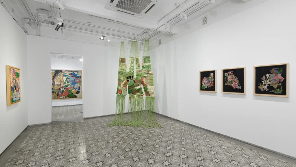 Chanakya School of Craft's debut solo exhibition in India showcases textile art in all its glory 1 Chankaya School of Craft exhibition Trace