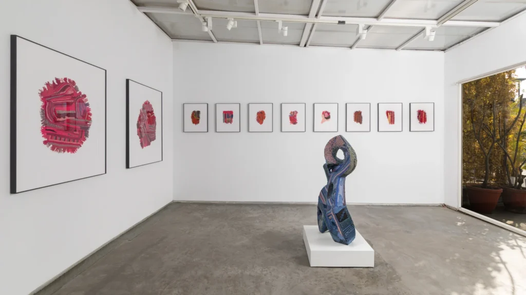 Chanakya School of Craft's debut solo exhibition in India showcases textile art in all its glory 4 Chankaya School of Craft exhibition Trace