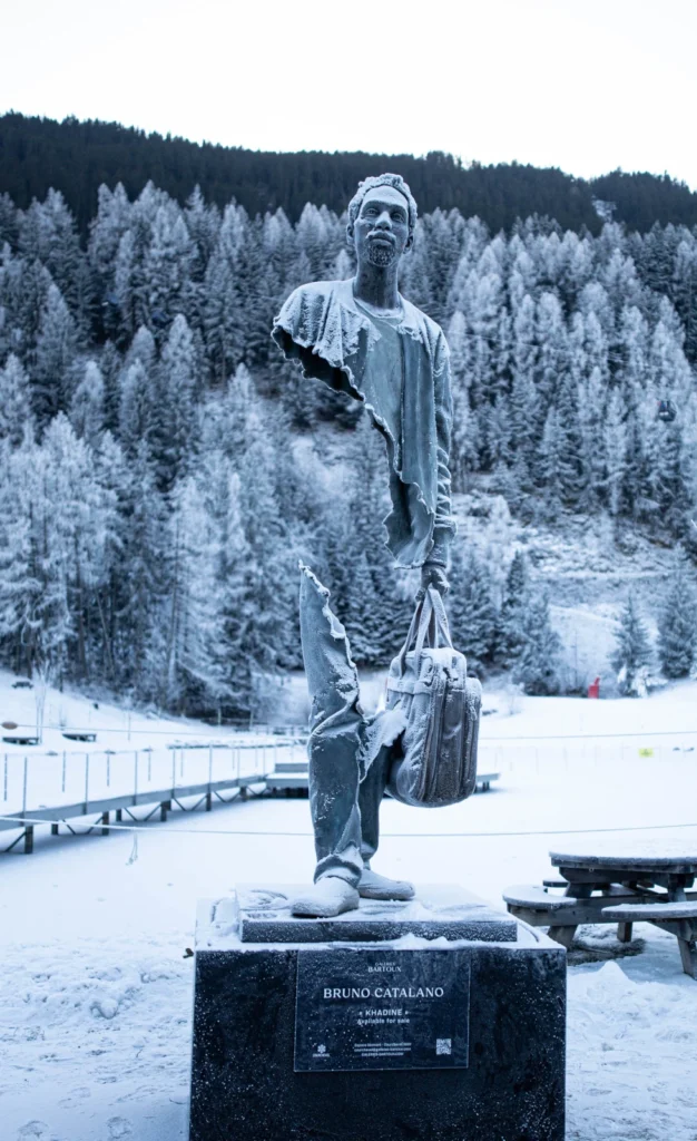 Part of the 17th edition of L'Art au Sommet, monumental bronzes descend on Courchevel 3 Courchevel Bronze Art